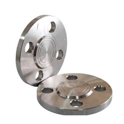 chất lượng  PN16 A105 DIN Pipe Flange Forged Blind Flange Raised Face nhà máy